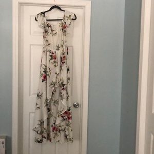 Forever 21 - off the shoulder high low romper